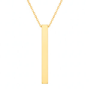 Collar - Rectángulo largo y fino